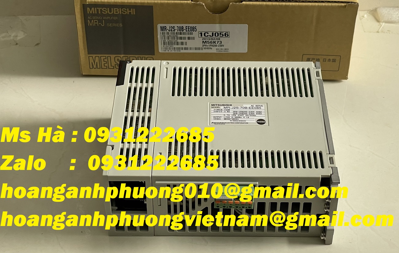 Bộ điều khiển theo máy MR-J2S-70B-EE085 mitsubishi 750W